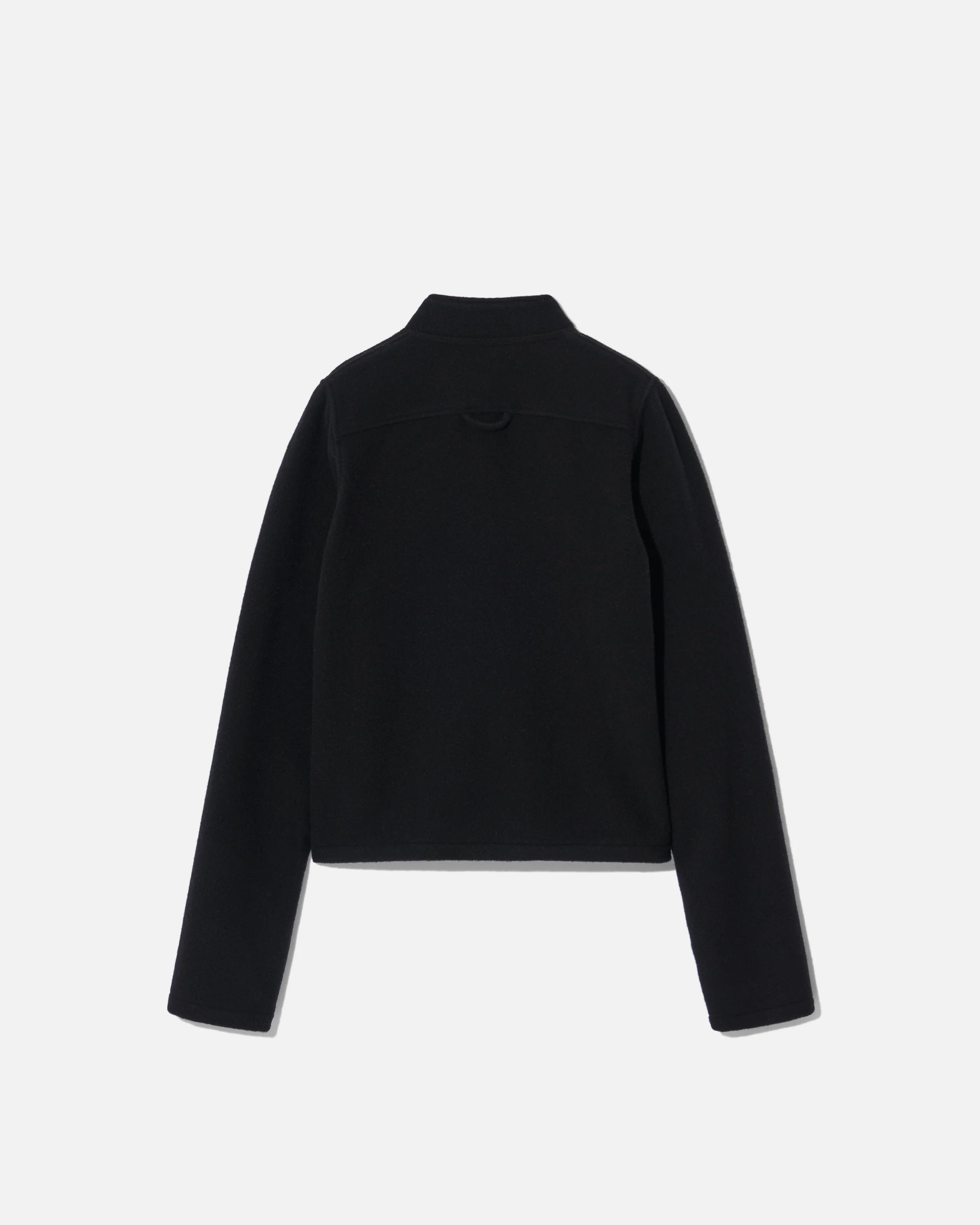 Fleece full zip black - Image 2