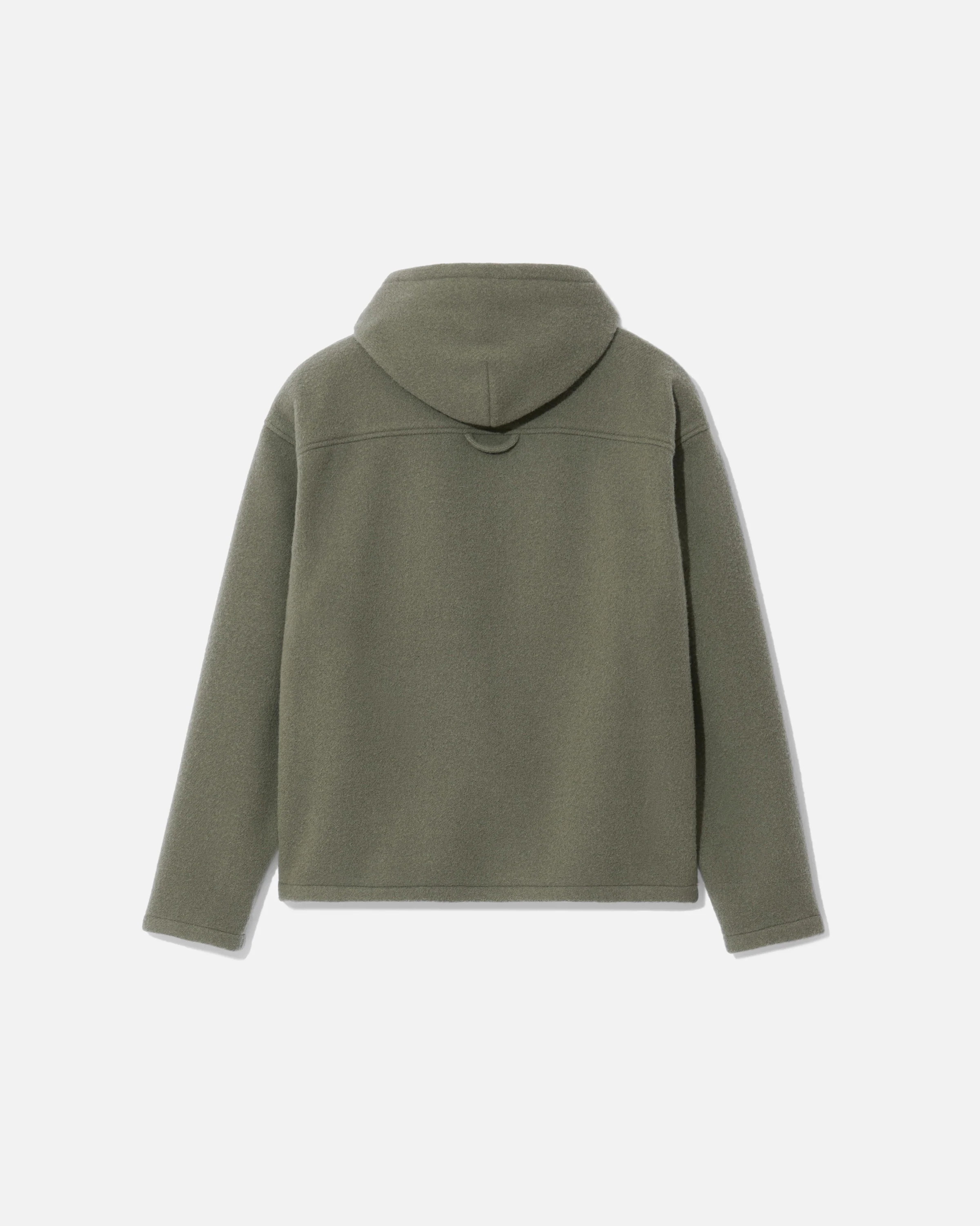 Fleece hoodie camoscio - Image 2
