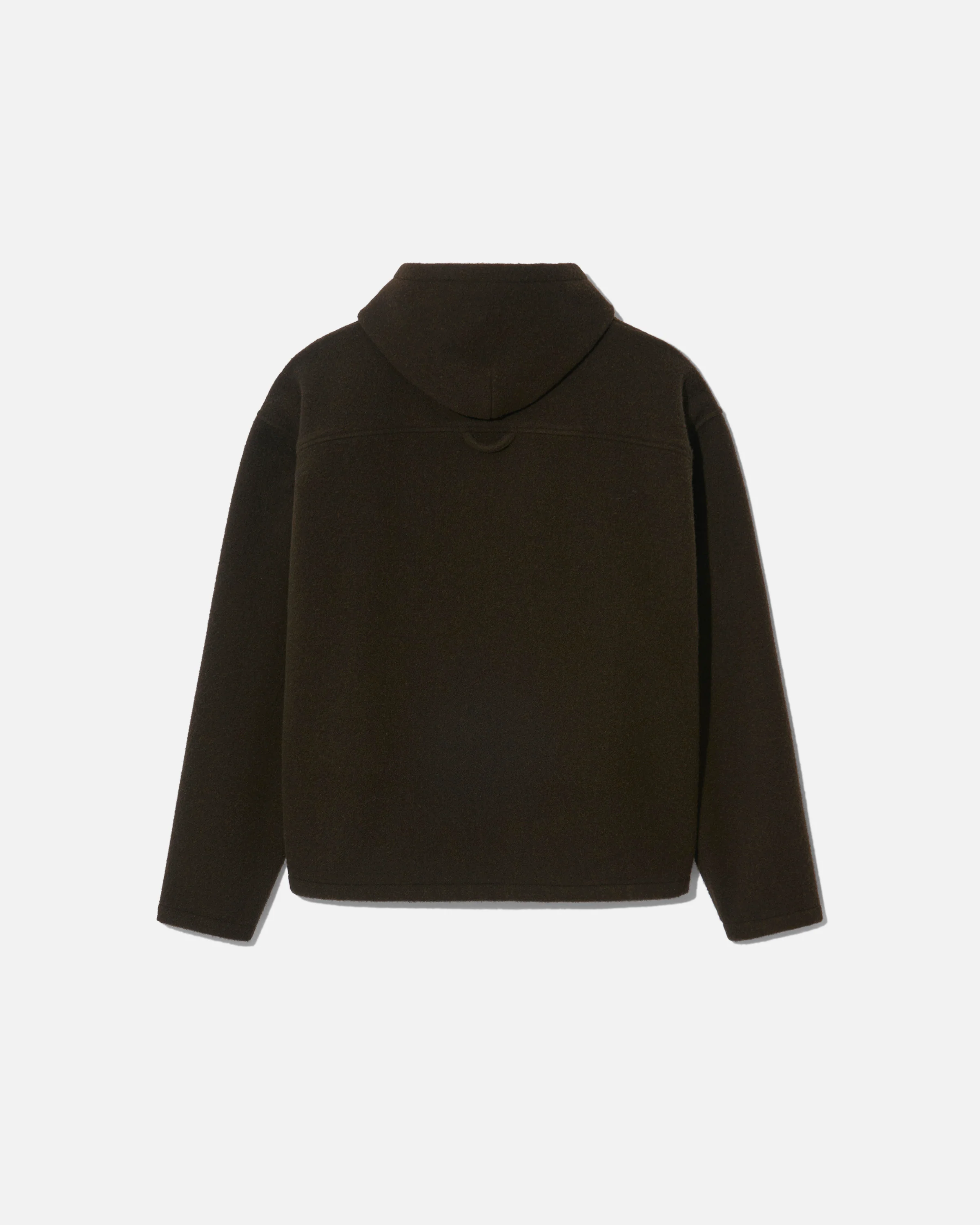 Fleece hoodie tourbe - Image 3