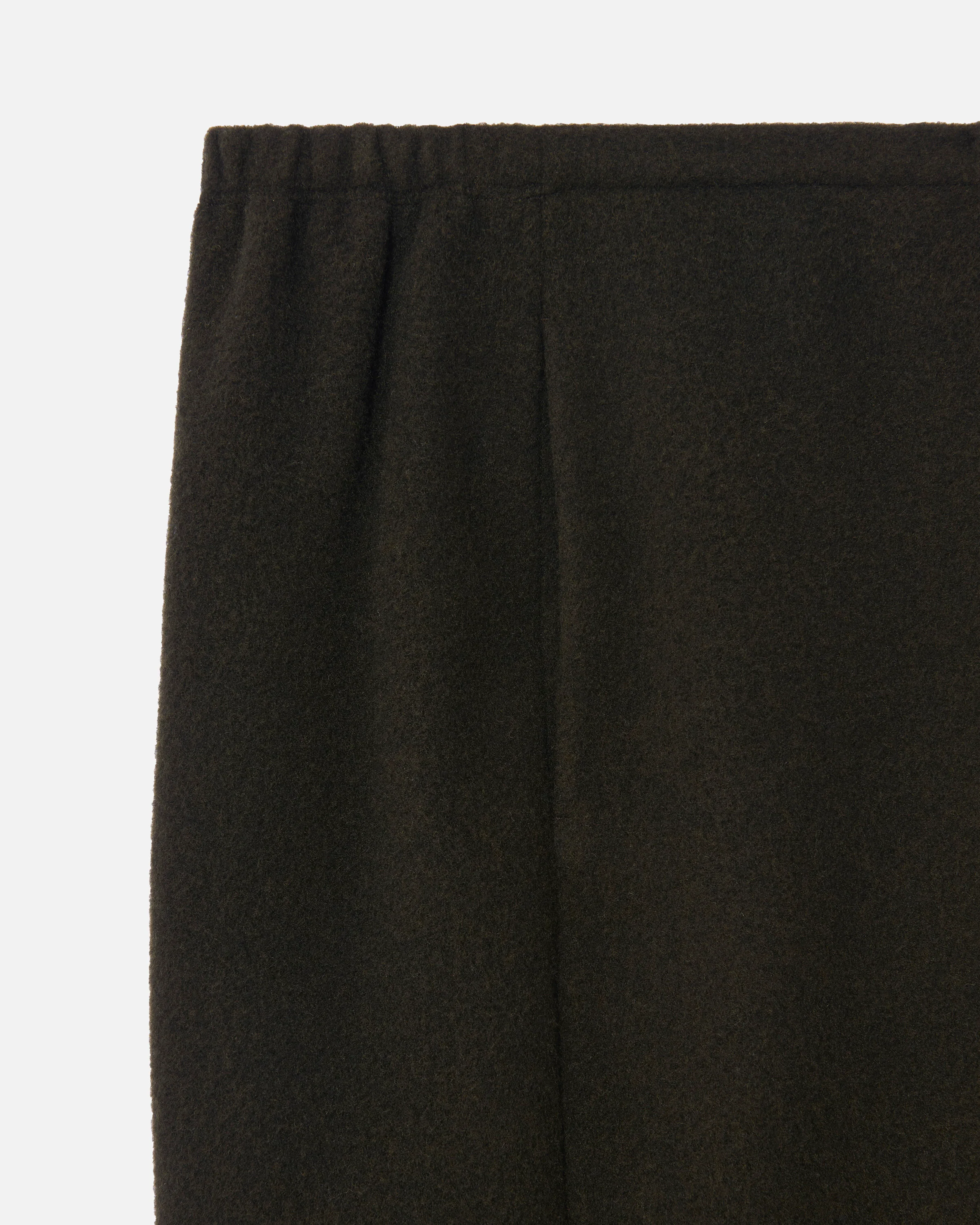 Fleece wrap-skirt tourbe - Image 4