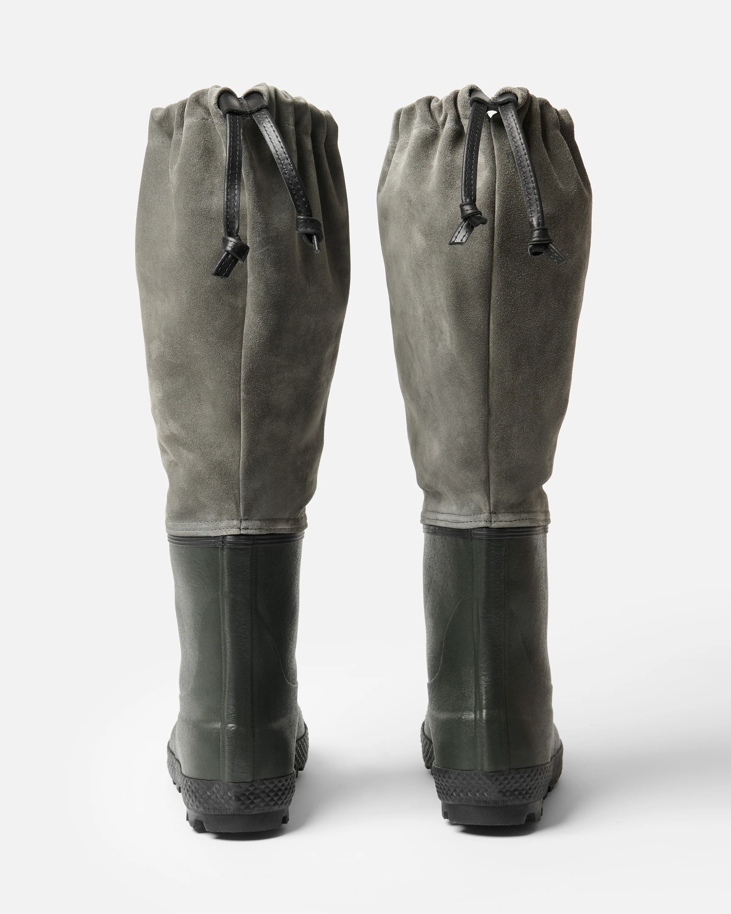 Rain boots velour grey - Image 3