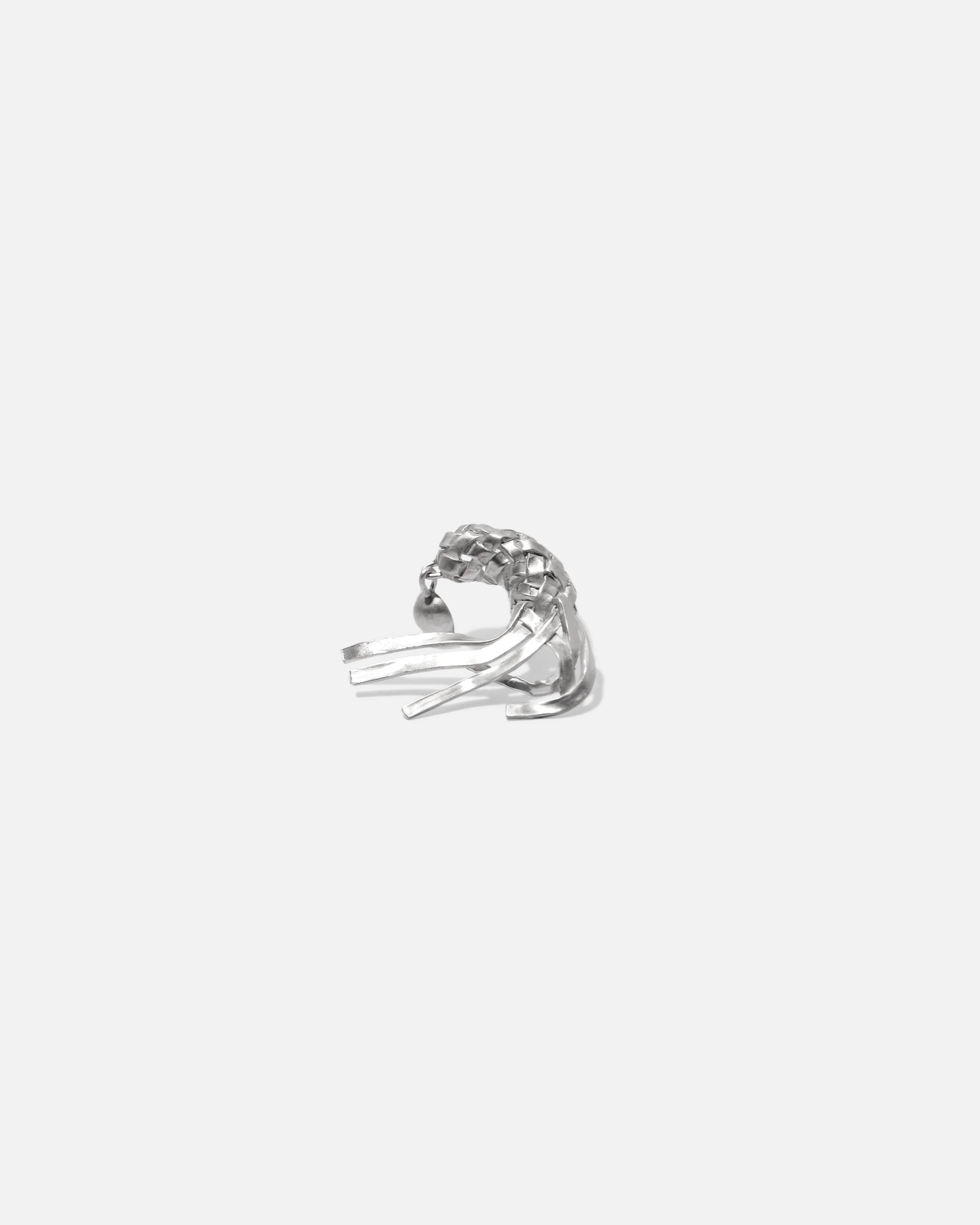 Sterling-silver earrings studs big - Image 3