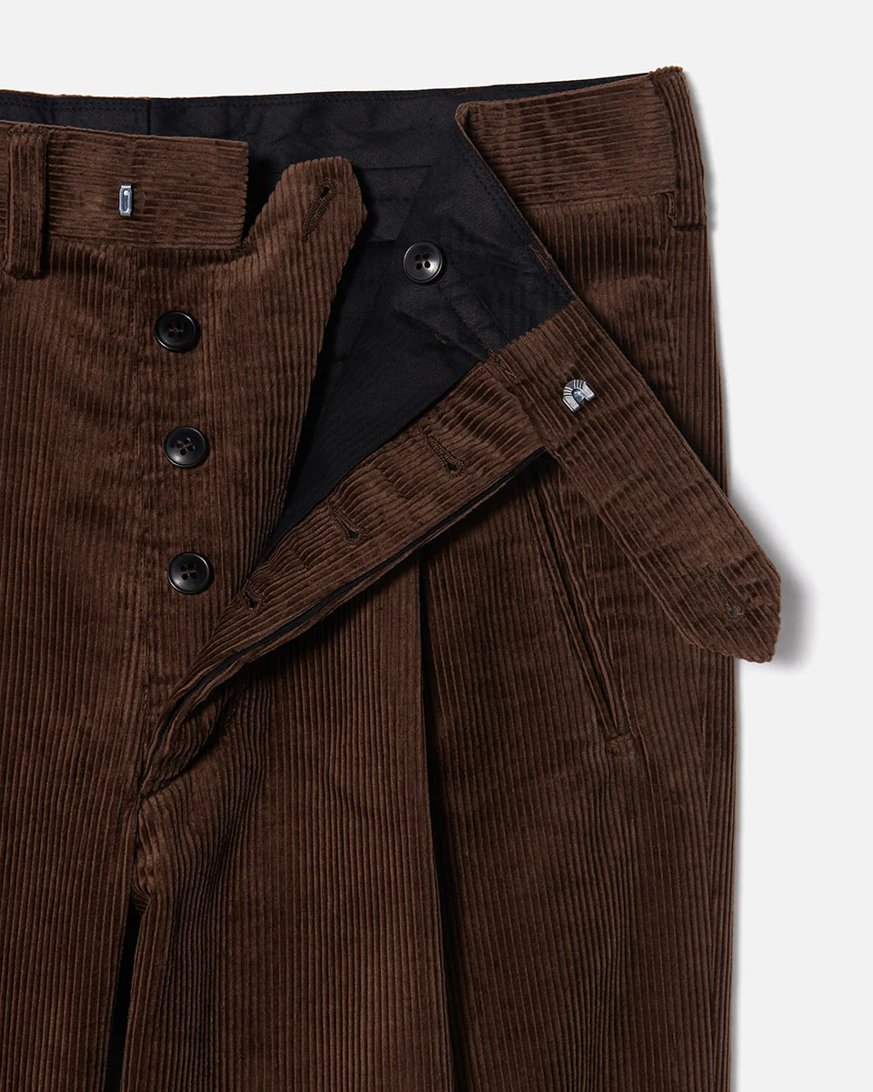 Trousers corduroy hazelnut - Image 3