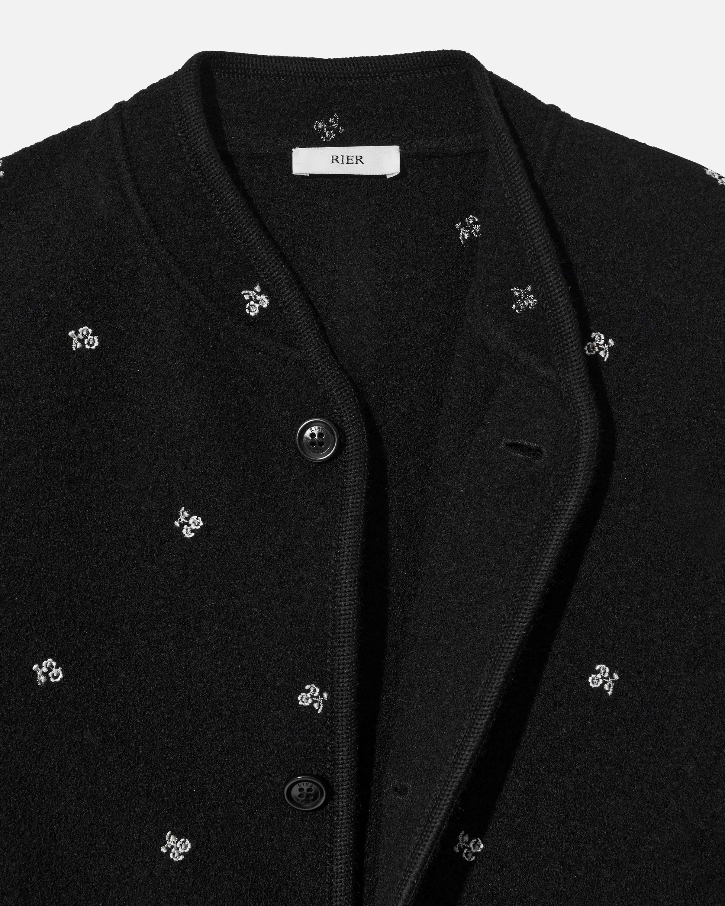 Walker jacket city crop flowers black - Image 3