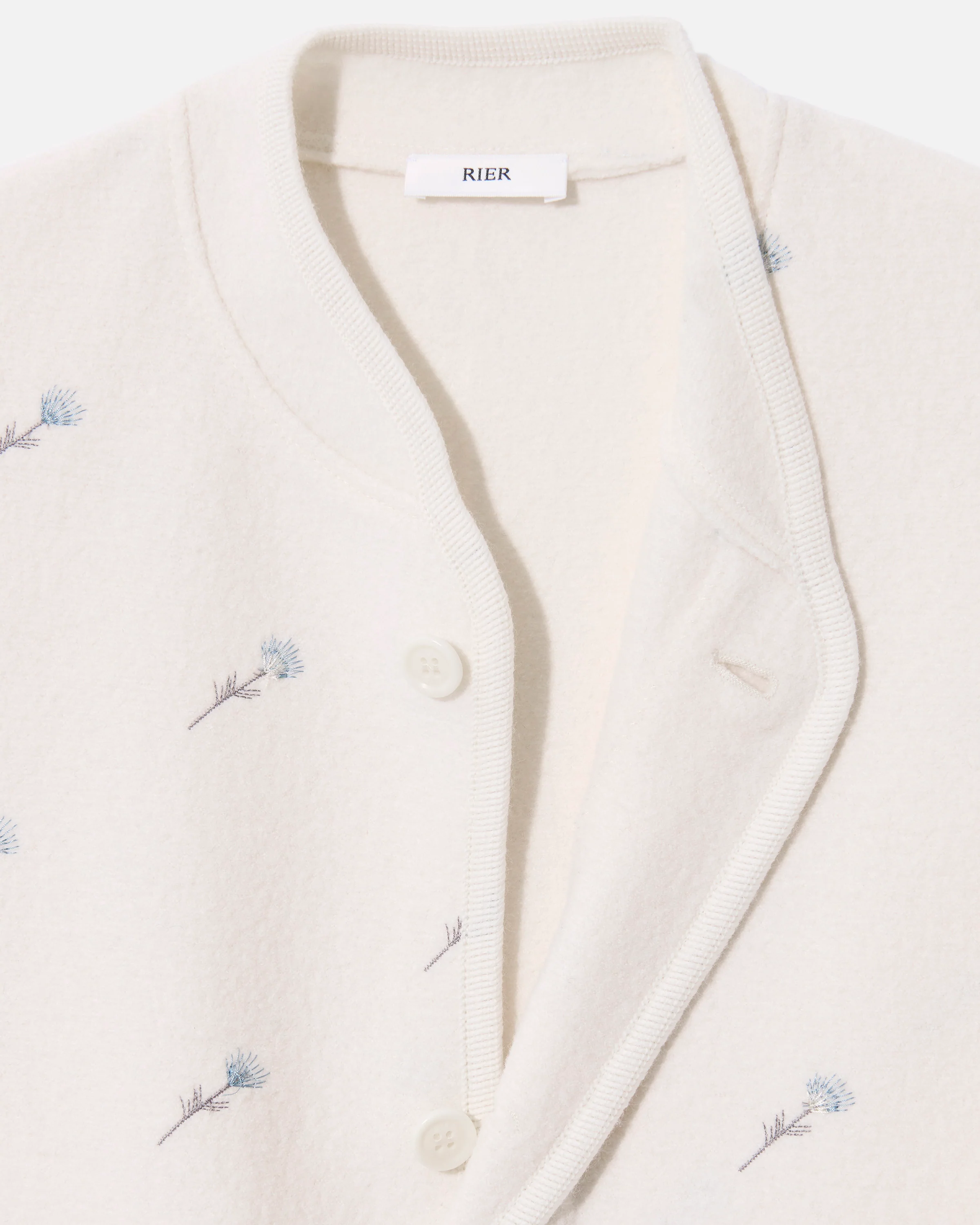 Walker light jacket city crop thistle white - Image 3
