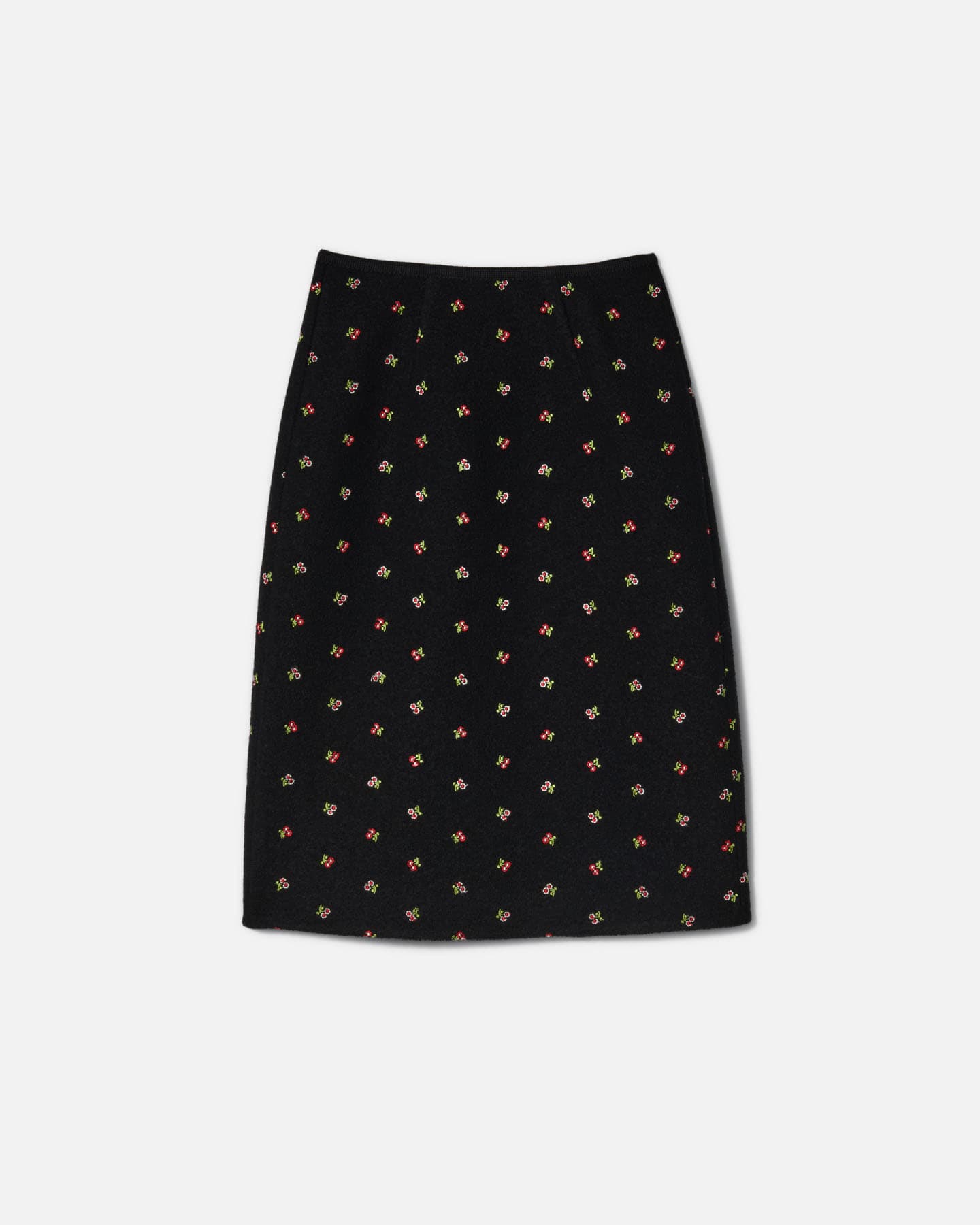Walker skirt flowers black - Image 3