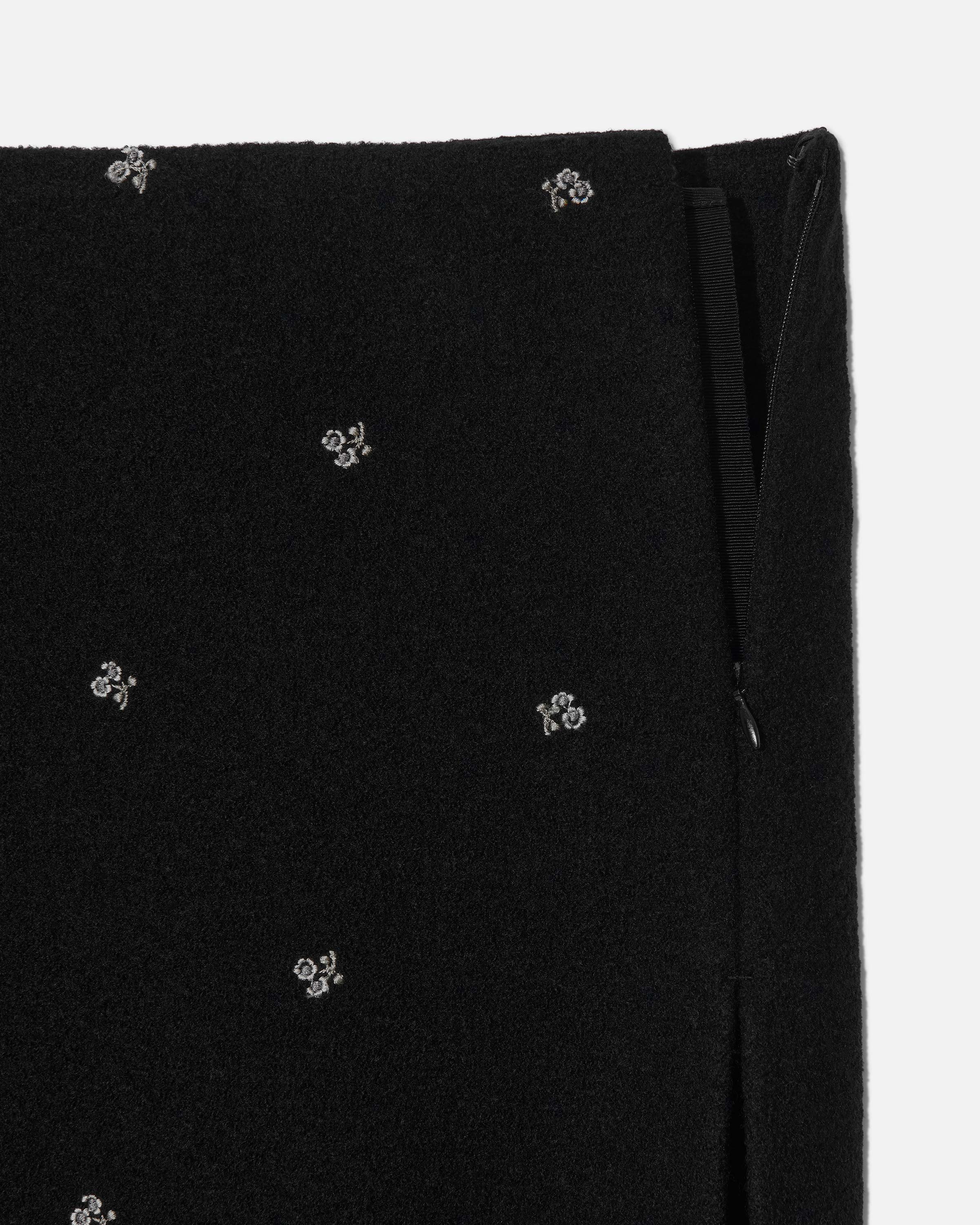 Walker skirt long flowers black - Image 3